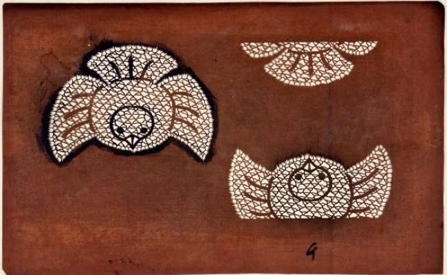 Fukura Suzume (round and puffy sparrow) pattern