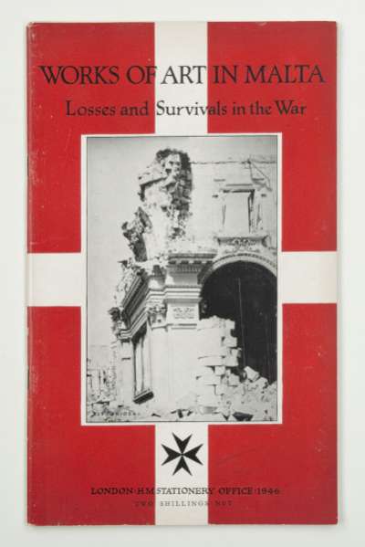 Works of Art in Malta: Losses and Survivals in the War publication