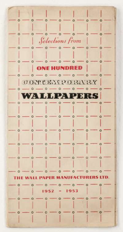 Selections From One Hundred Contemporary Wallpapers: 
1952-1953