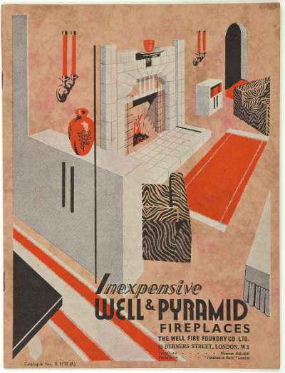 Inexpensive well & pyramid fireplaces/ Well Fire Foundry Co. Catalogue no. B.1133(R)