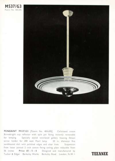 Catalogue of electric lighting fittings