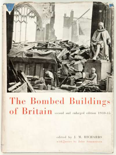 The bombed buildings of Britain
second edition, recording the architectural casualties suffered during the whole period of air bombardment, 1940-45
edited by J. M. Richards
with notes by John Summerson
