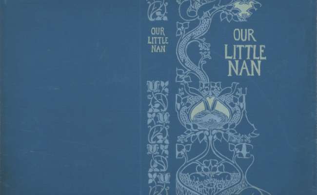Trial design for a book cover for ‘Our Little Nan’, by Emma Leslie