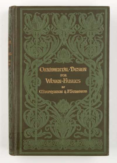 A text book dealing with ornamental design for woven fabrics