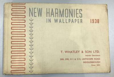 New harmonies in wallpaper|||1938