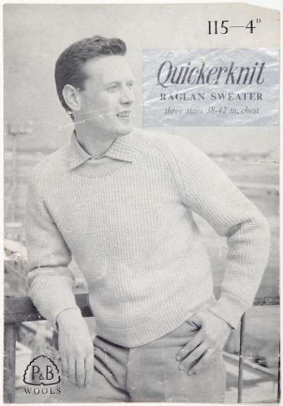 Quickerknit Raglan Sweater