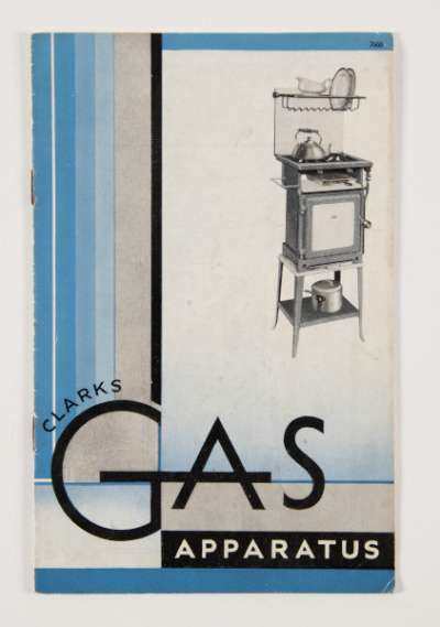 ‘Clarks gas apparatus’ Catalogue of gas appliances, 1930s
