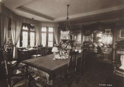 Dining room, Friars Point House