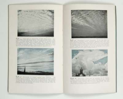 Cloud forms according to the international classification: the definitions and descriptions approved by the International meteorological committee with photographs of clouds