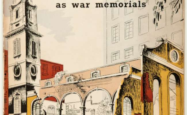 Bombed churches as war memorials