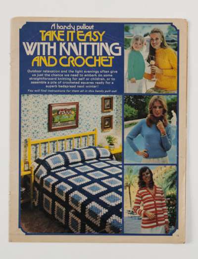 Take It Easy With Knitting and Crochet: A Handy Pullout