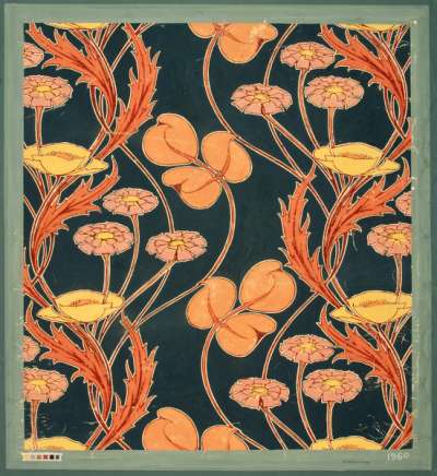 Art Nouveau Textile Design