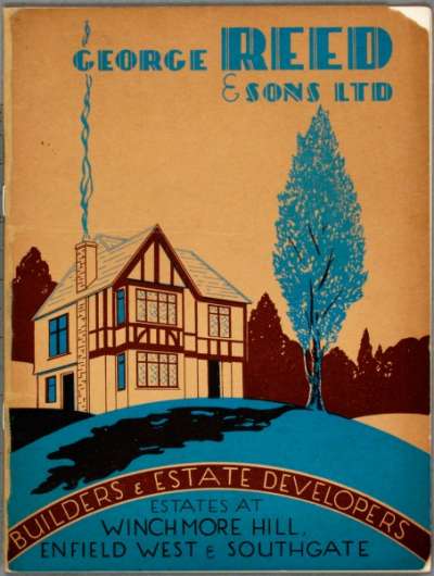 ‘George Reed & Sons Ltd’ brochure for new houses in North London, 1936