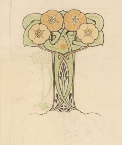 Celtic flower tree