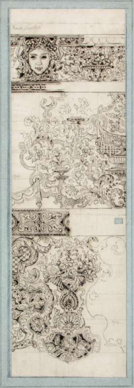 Neo-classical motif designs for dado, border, filling  and frieze