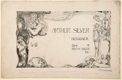 Arthur Silver’s trade card