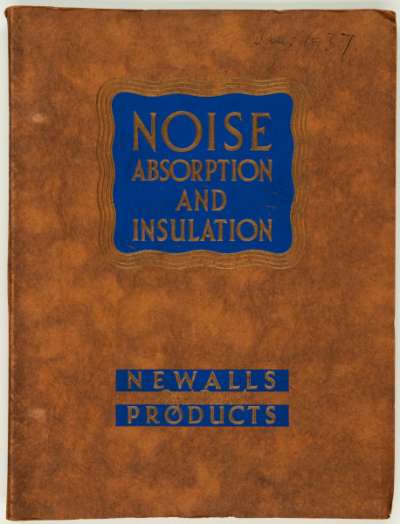 Noise absorption and insulation
