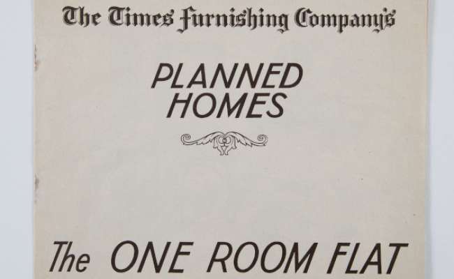 The Times Furnishing Company’s planned homes the one room flat